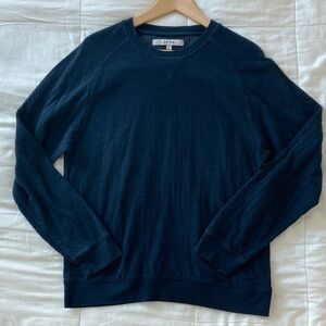 Joe's Jeans Men's Deep Blue Crewneck Sweater
